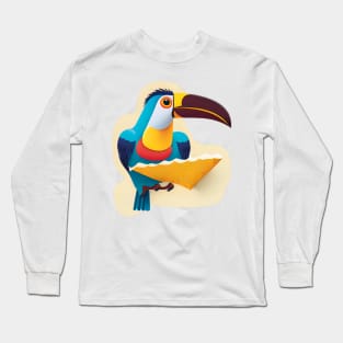 Toucan Pineapple Long Sleeve T-Shirt